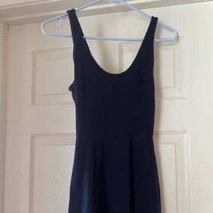 Hollister navy blue skater dress